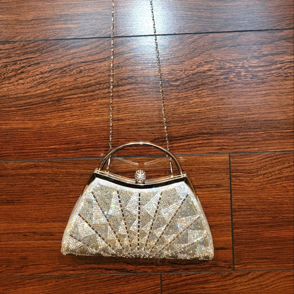 Sparkling Blinged clutch